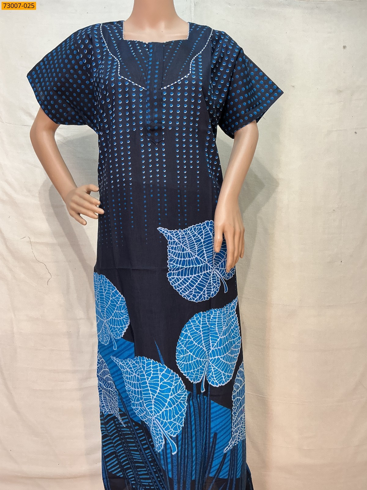 Cotton Printed Galaxy Nighty