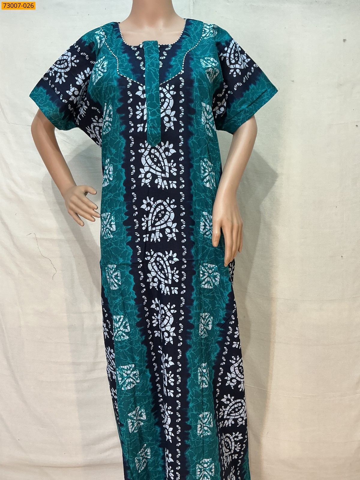 Cotton Printed Galaxy Nighty