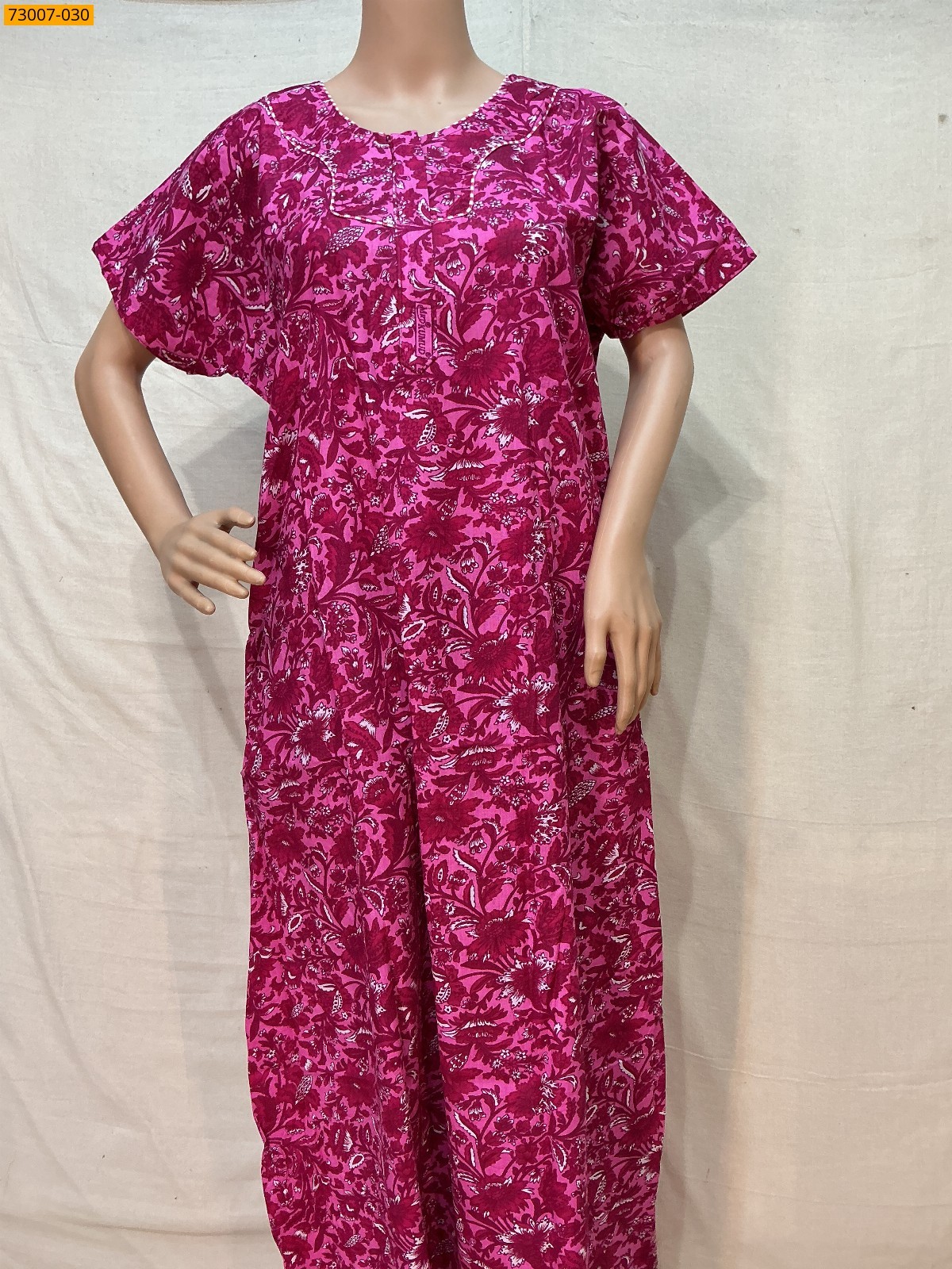 Cotton Printed Galaxy Nighty