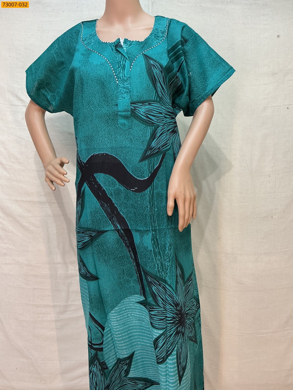 Cotton Printed Galaxy Nighty