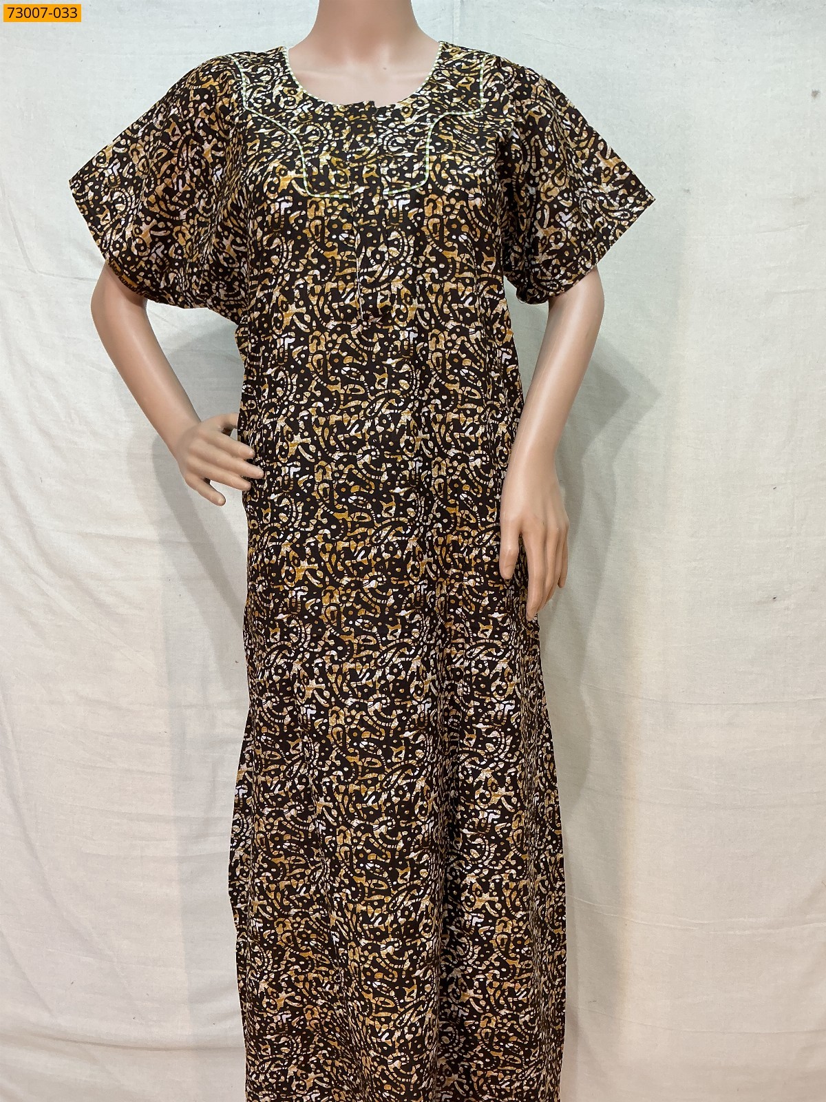 Cotton Printed Galaxy Nighty