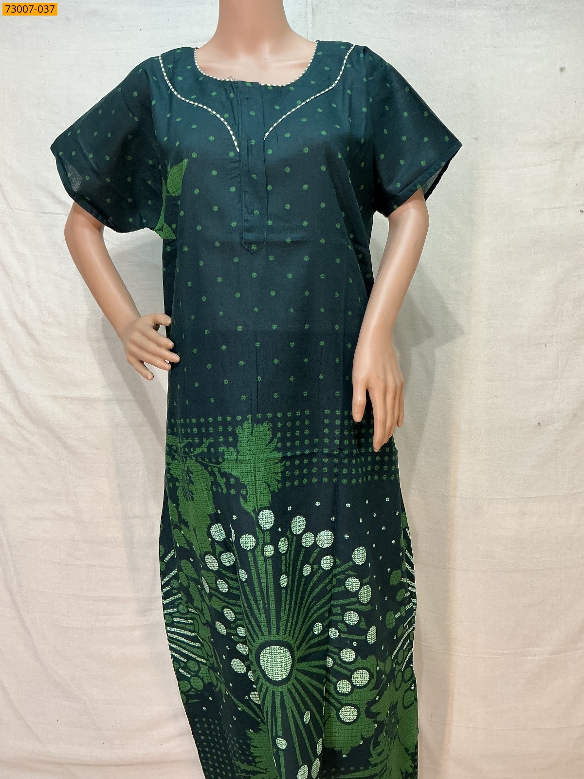 Cotton Printed Galaxy Nighty