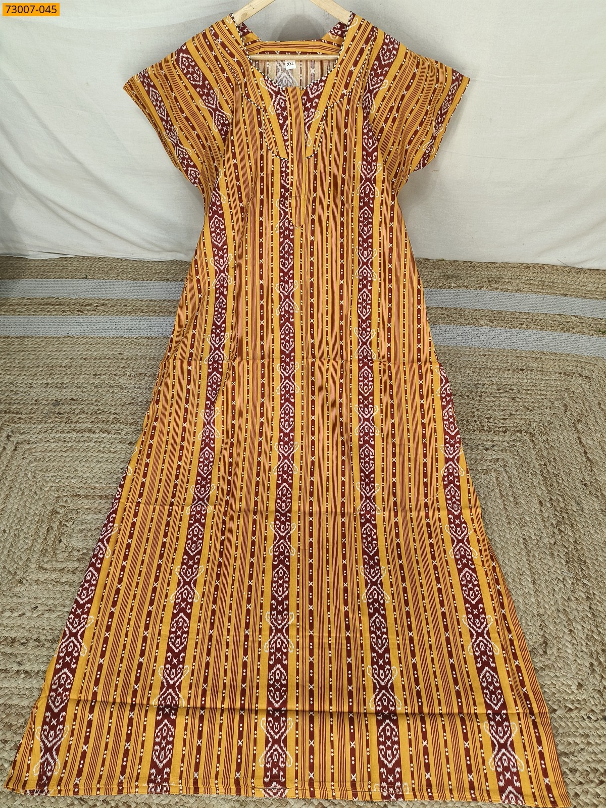 Cotton Printed Galaxy Nighty