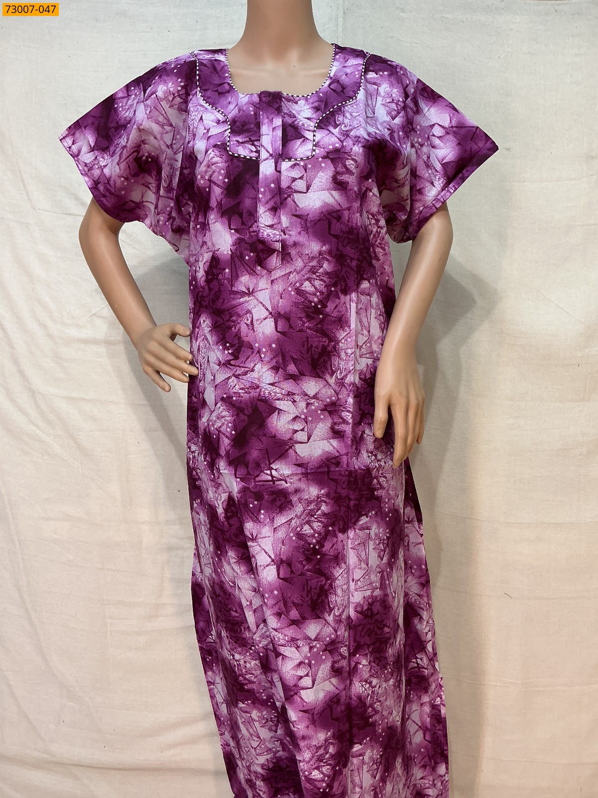 Cotton Printed Galaxy Nighty
