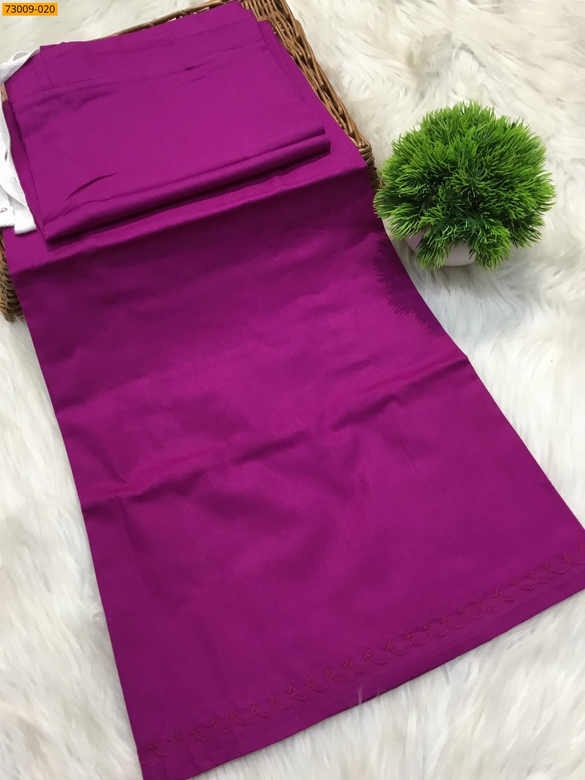 Purple Hansa cotton inskirt- 8 part