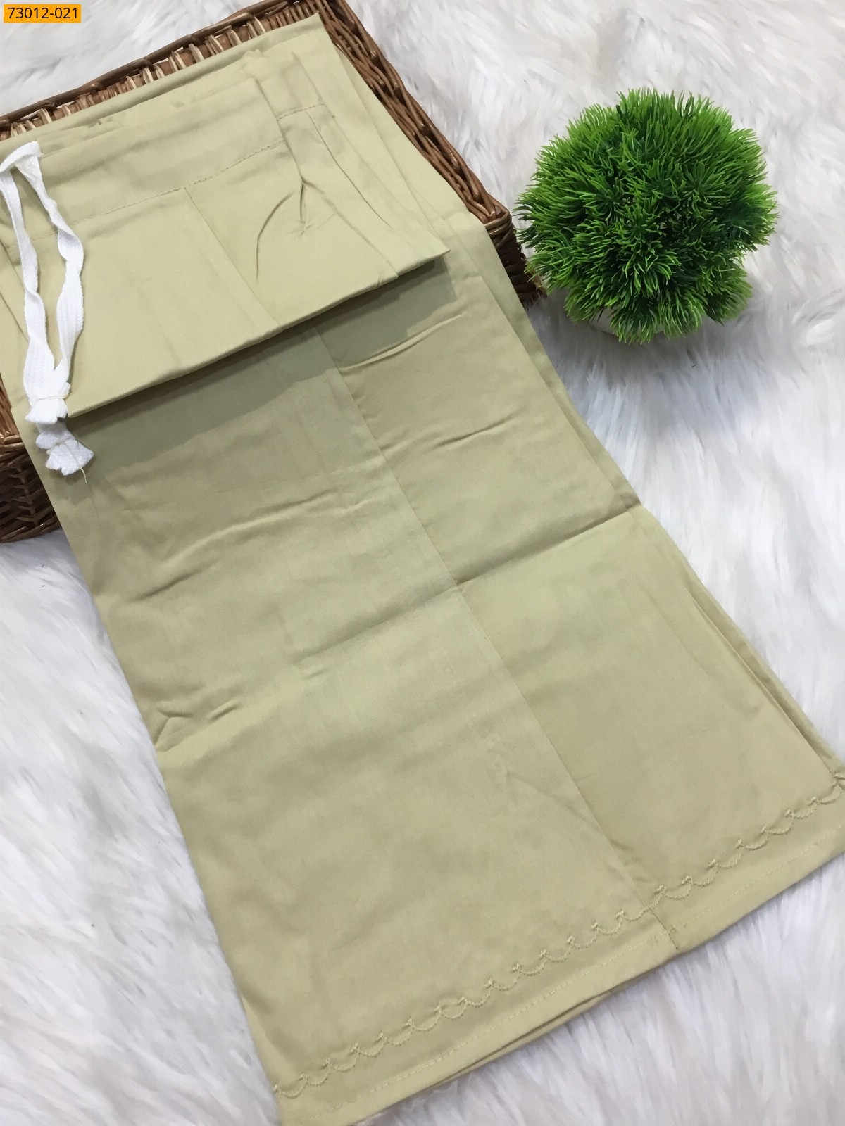 Sandal Premium Mangai Cotton Inskirt 7 Part