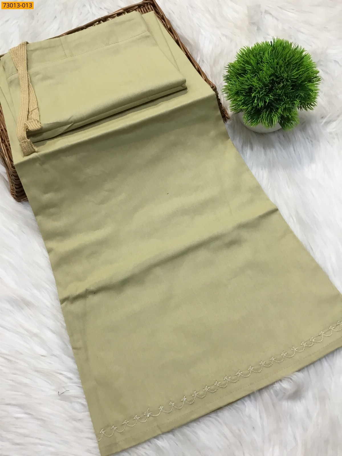 Sandal Premium Mangai Cotton Inskirt 8 Part