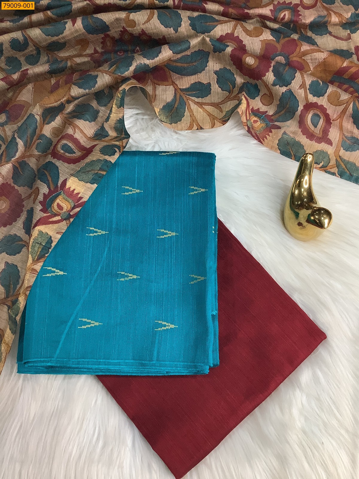 Sky Blue Mix and Match Chudithar Material