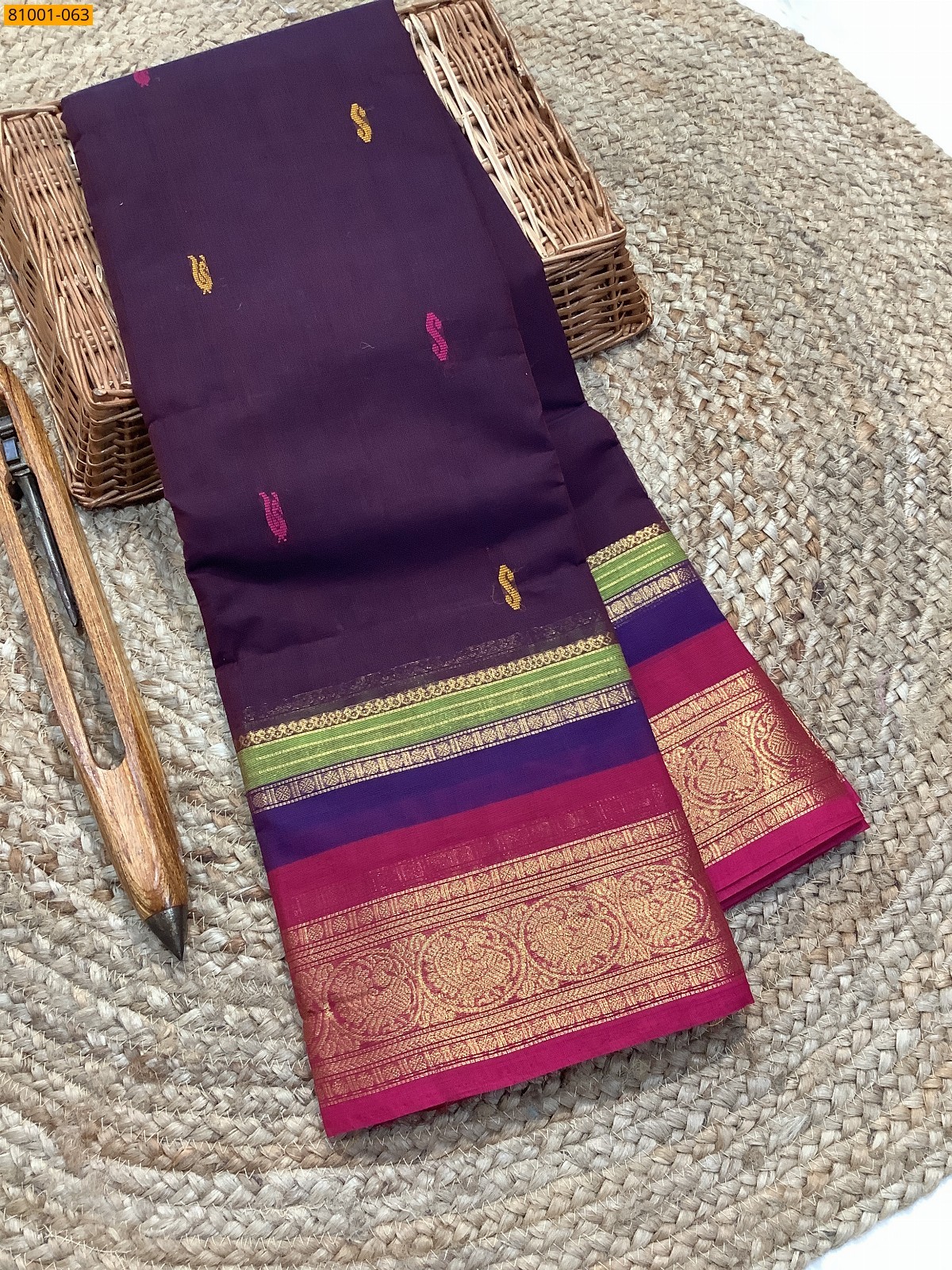 Kanchi Cotton Saree