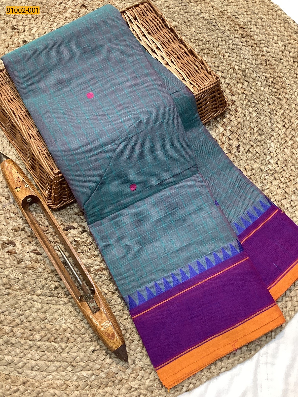 Green Kanchi Cotton Saree