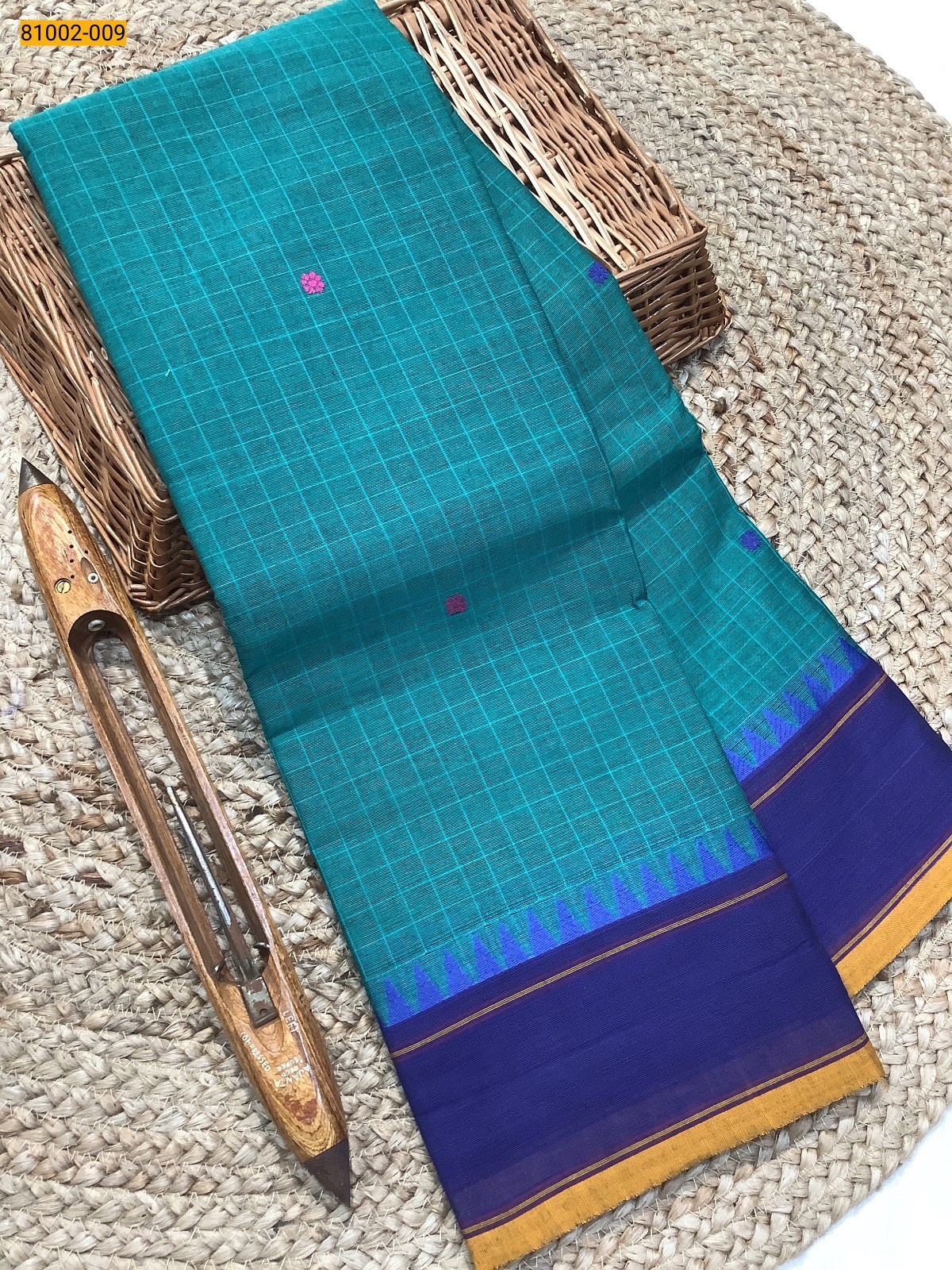 Green Kanchi Cotton Saree