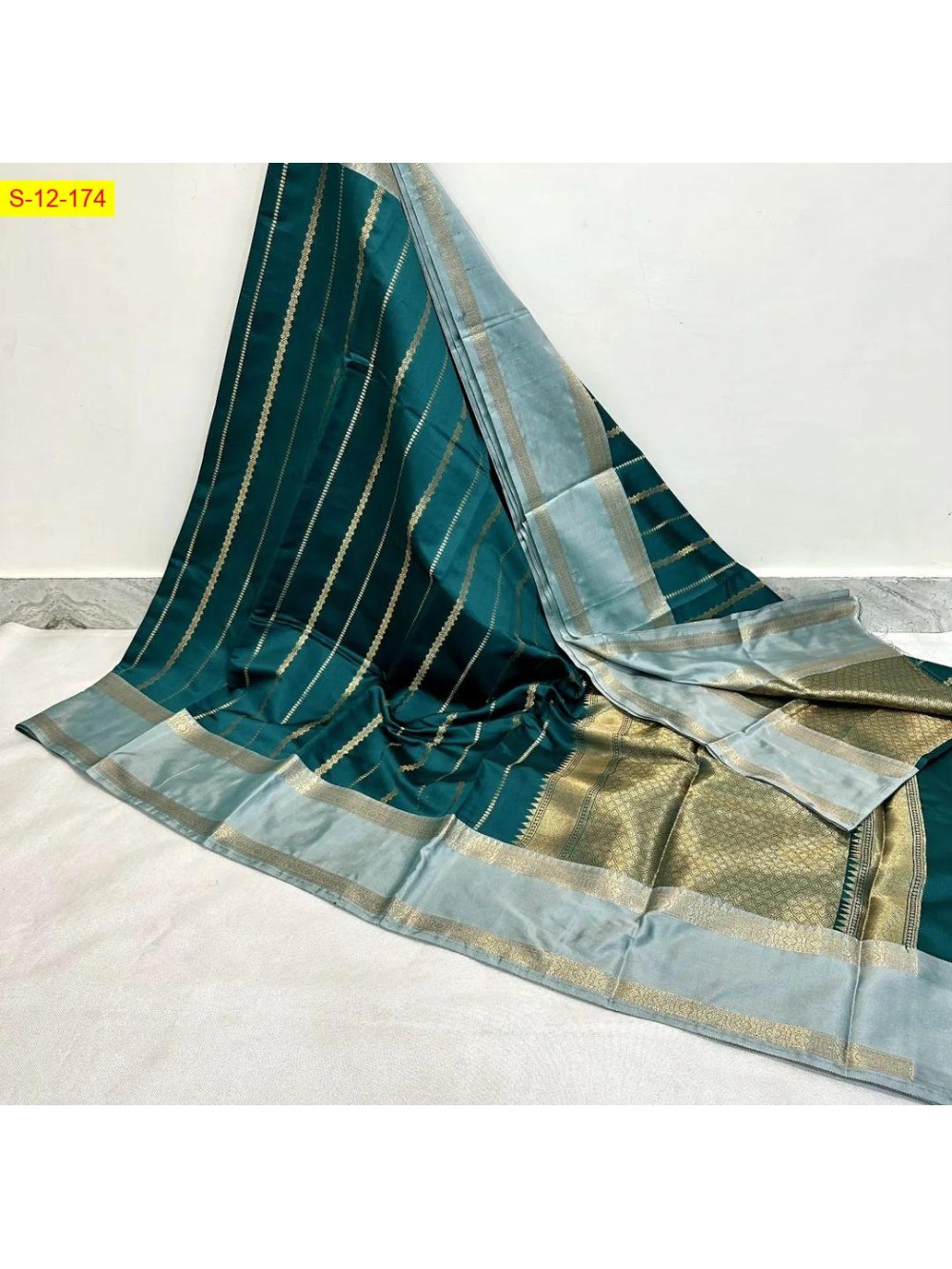 Banarasi semi katan soft silk saree