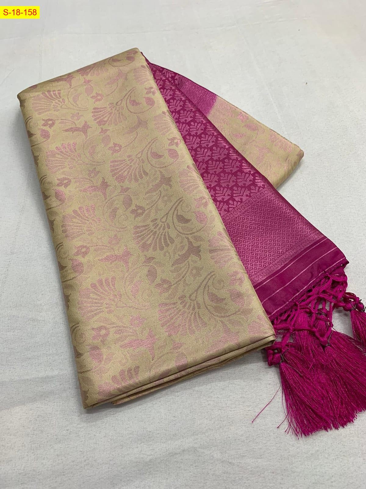 Sandle Kubera pattu softy silk sarees