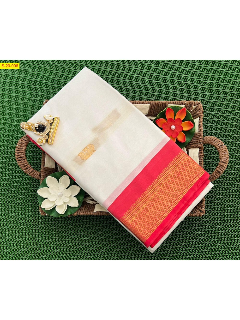 Silk mercerized cotton sarees