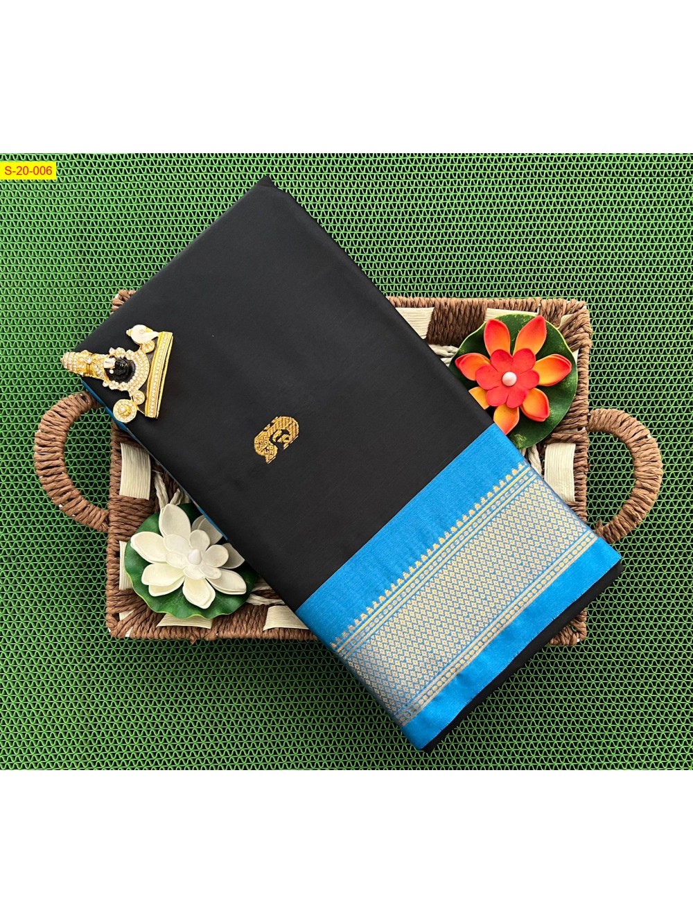 Silk mercerized cotton sarees
