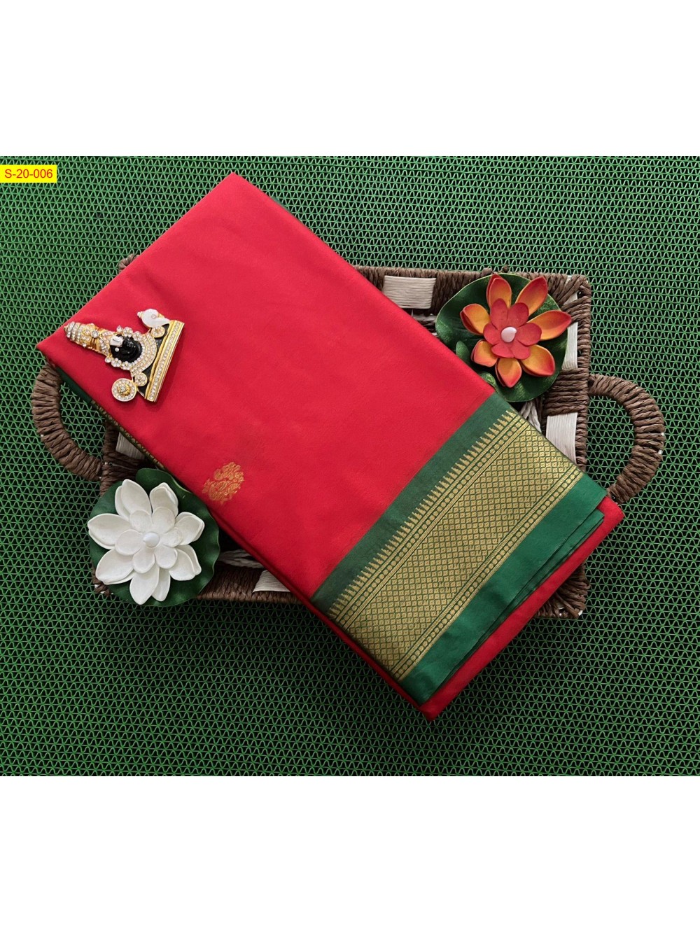 Silk mercerized cotton sarees