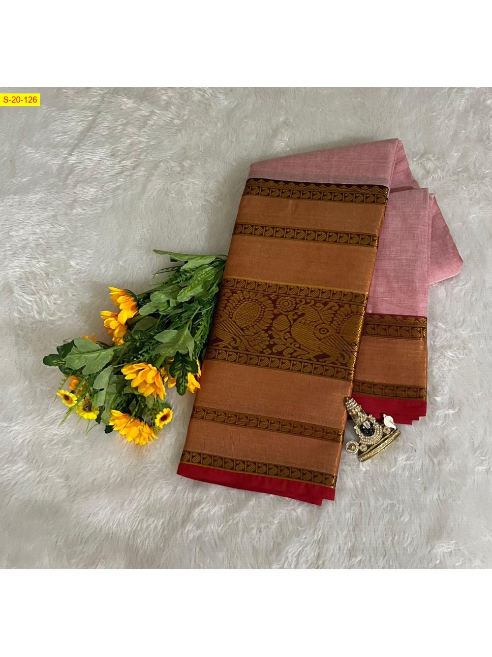 Sugandha soft silk mercerized cotton saree