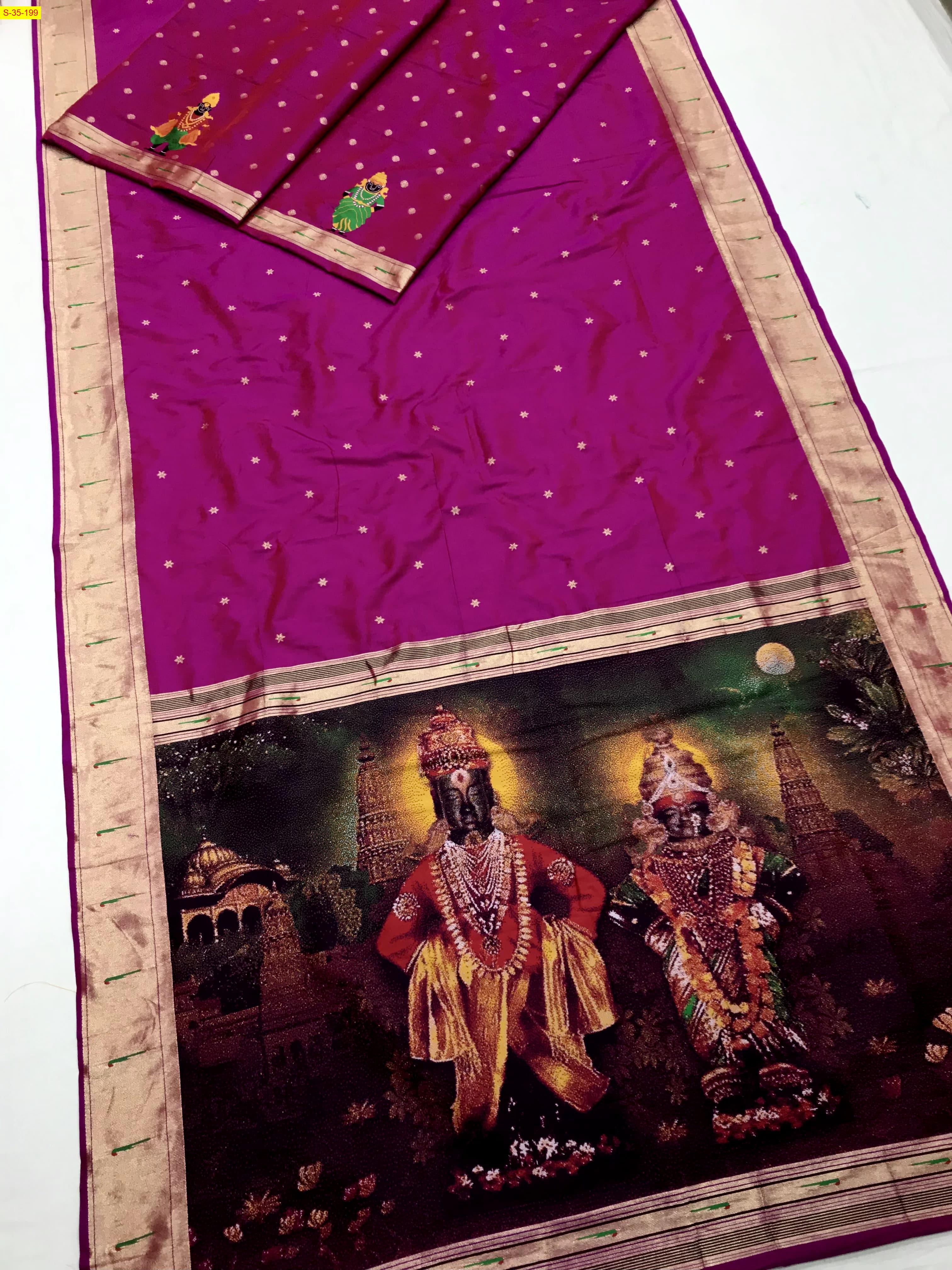 Pink Semi Silk Sarees with Jacquard Weaving saree