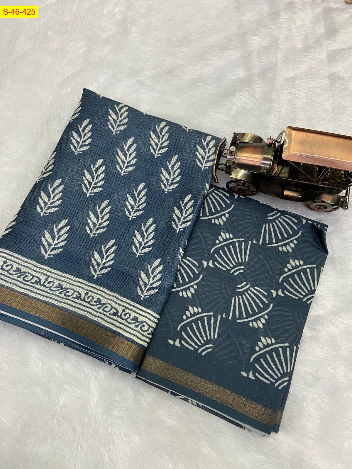 Gray Kota doriya saree 