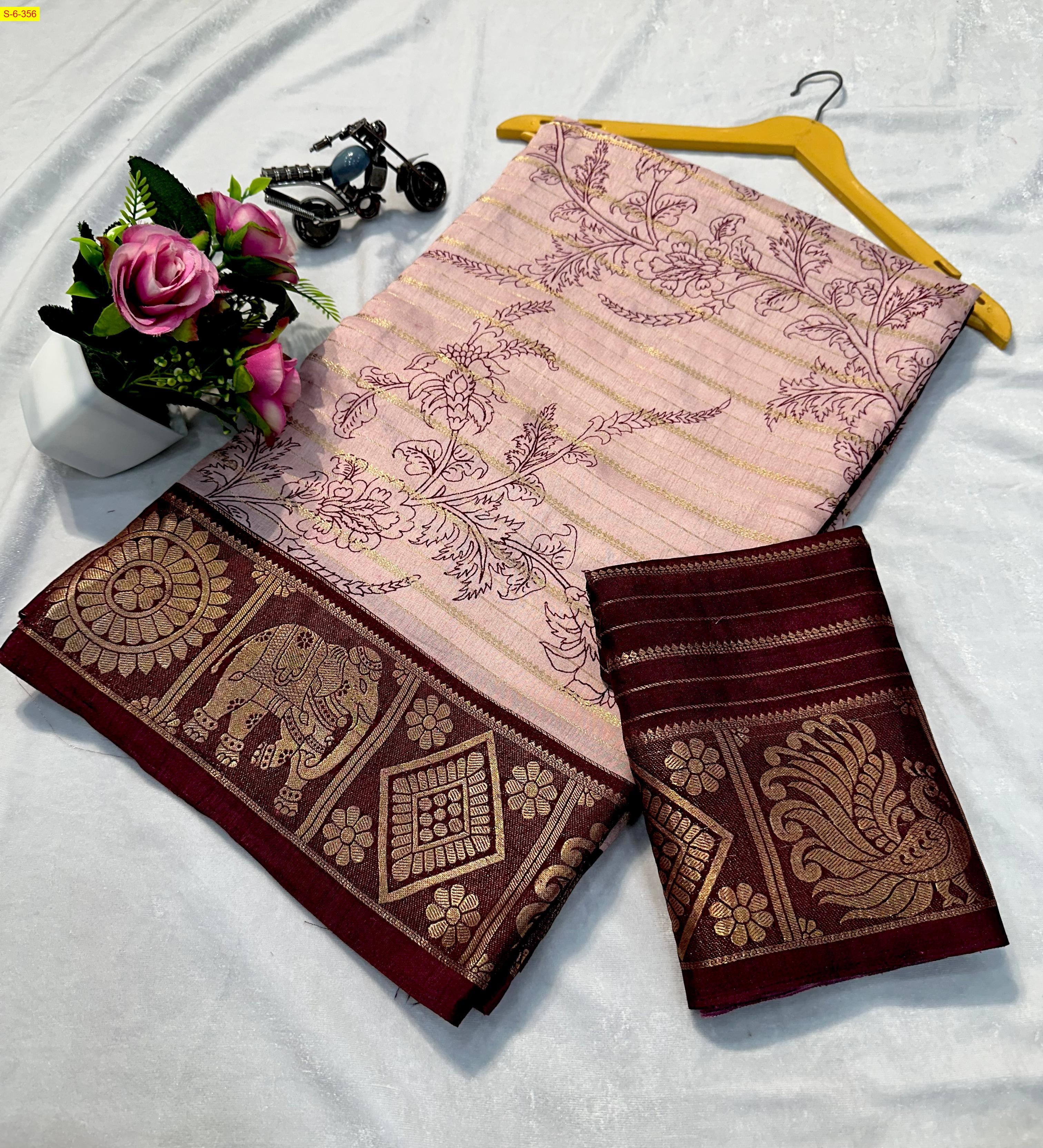 Beige Fancy velthari silk sarees 