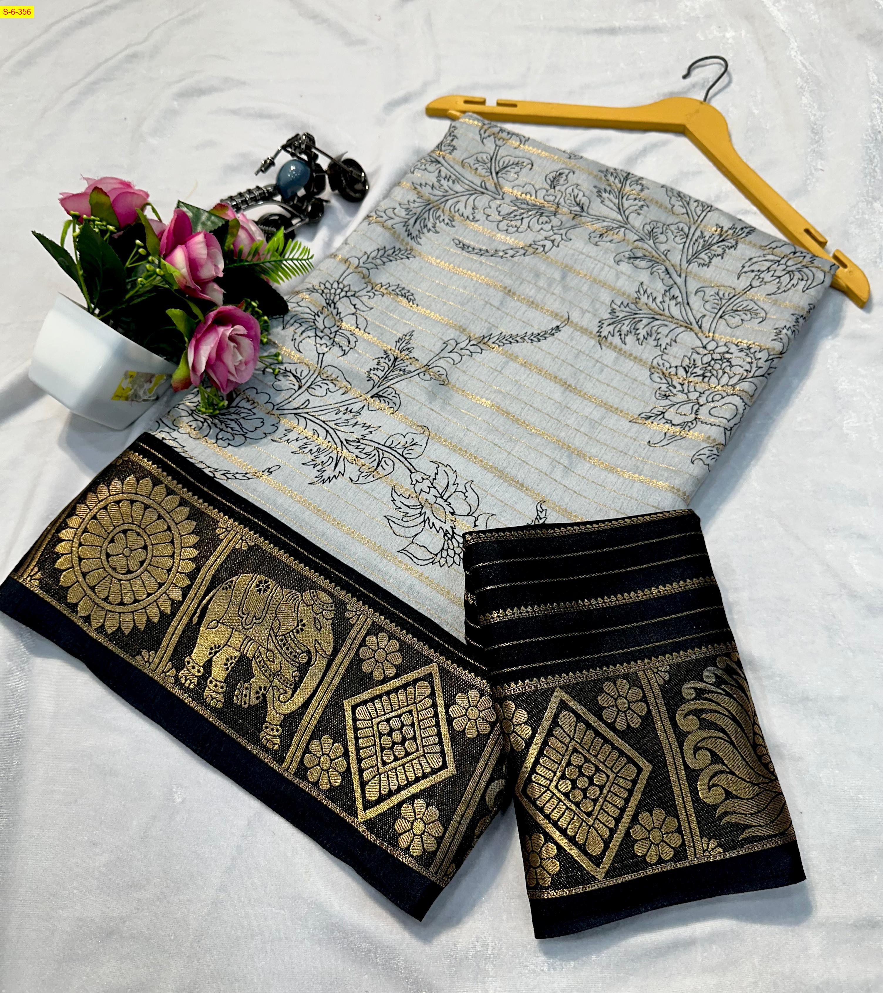 Gray Fancy velthari silk sarees 