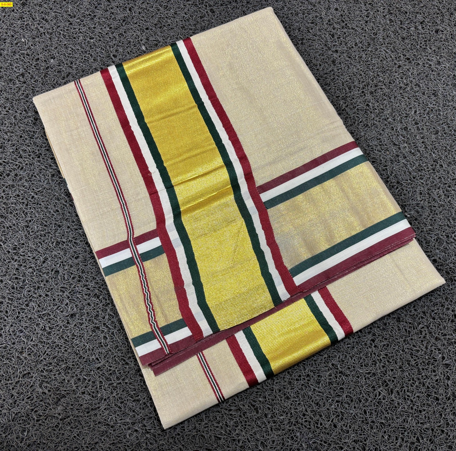 Maroon Golden tissue sarees