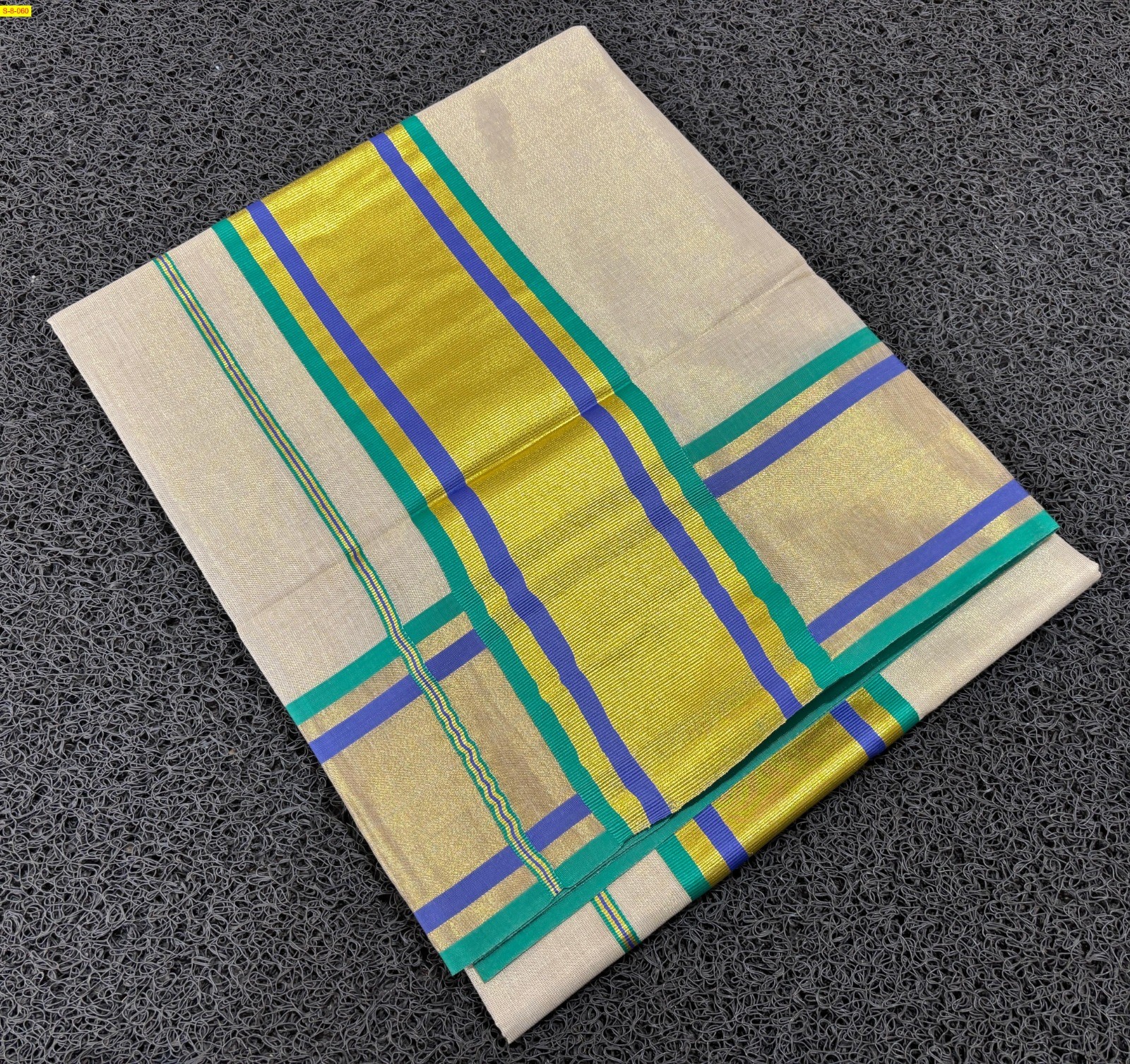 Green Golden tissue sarees