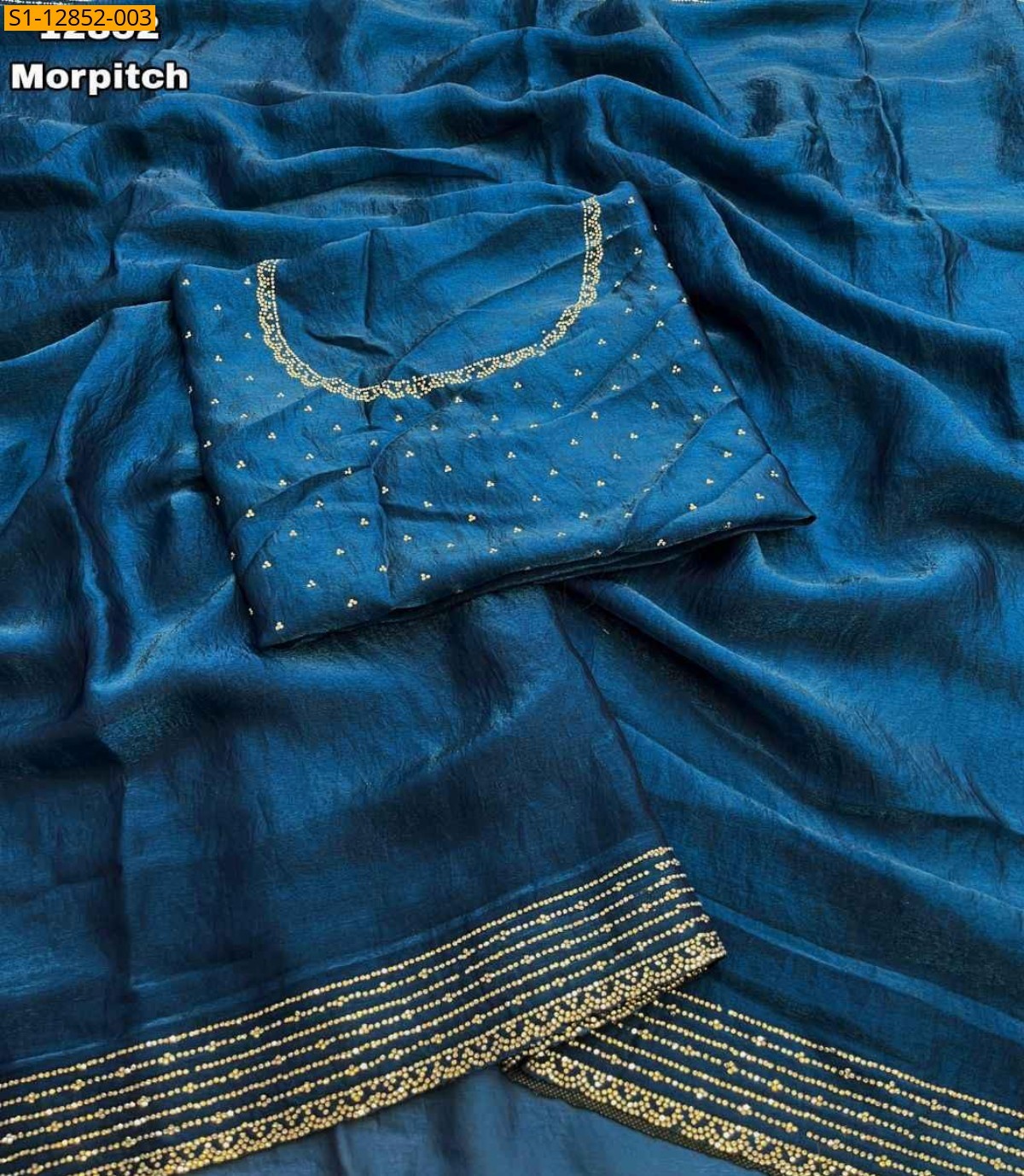 Morpitch Space silk sarees