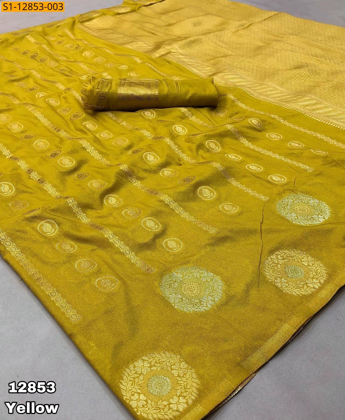 Green Fancy khadi georgette saree