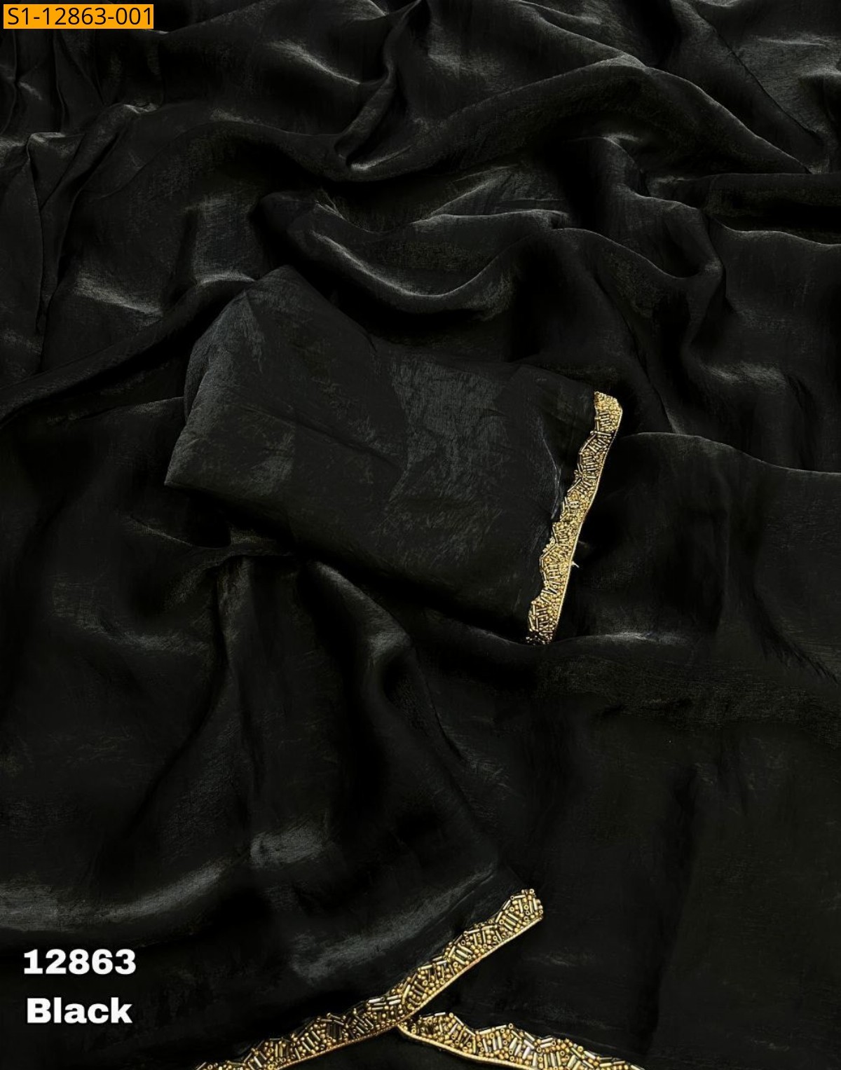 Black Space silk sarees 
