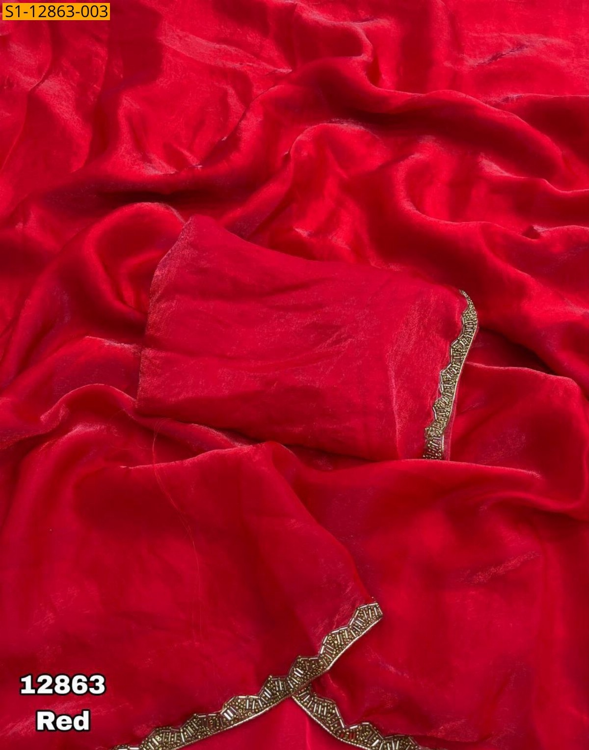 Red Space silk sarees 