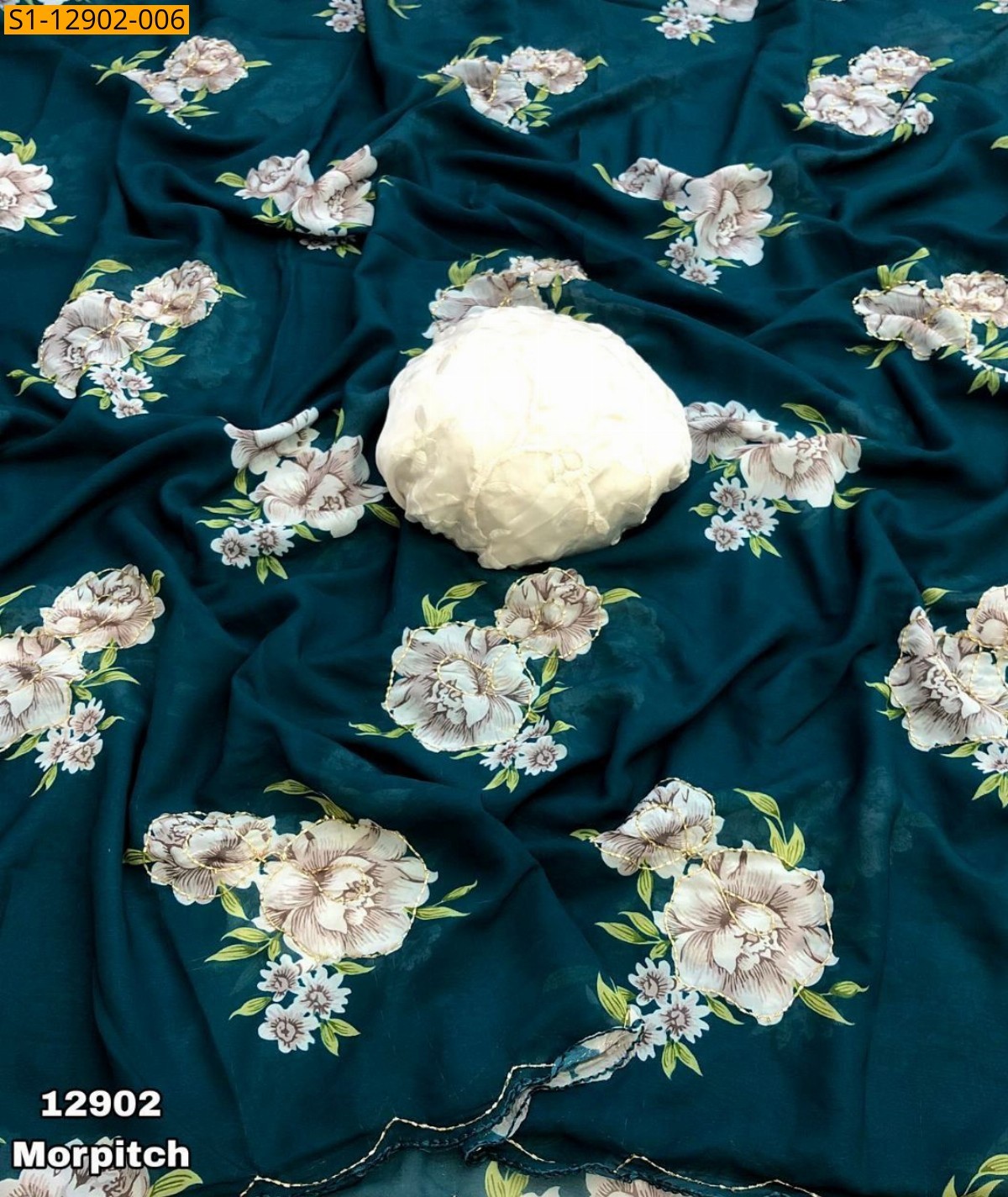 Morpitch Soft and smooth weightless chiffon sarees