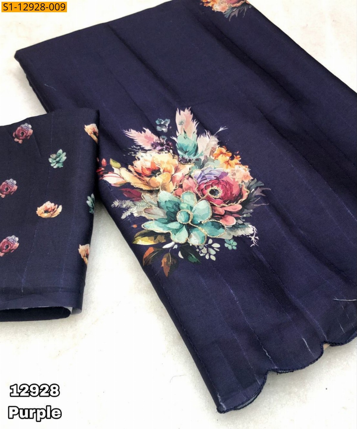 Gray Fancy Tussar silk saree