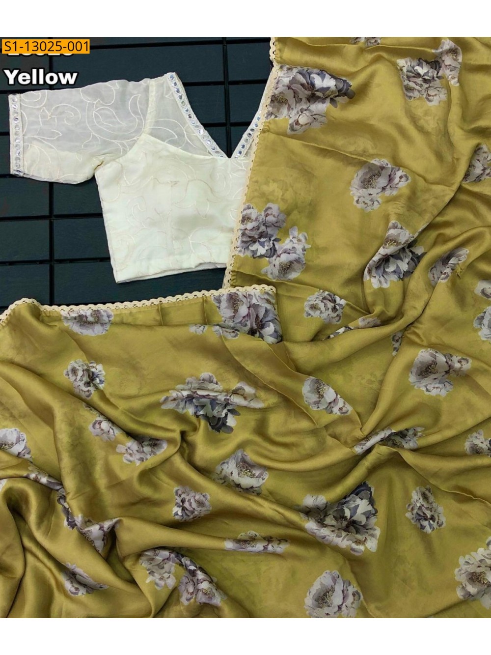 Soft & smooth satin Georgette sarees