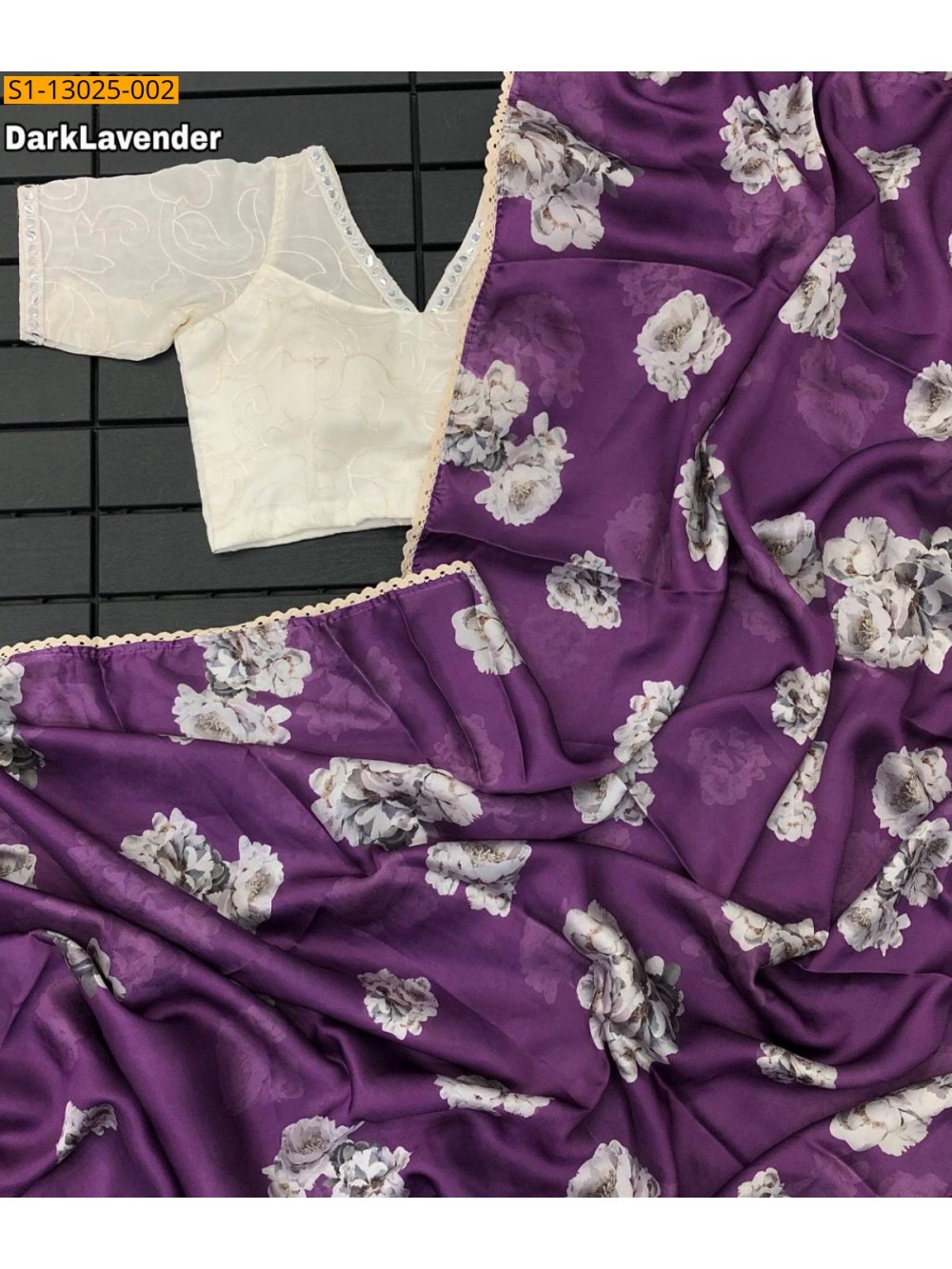 Soft & smooth satin Georgette sarees