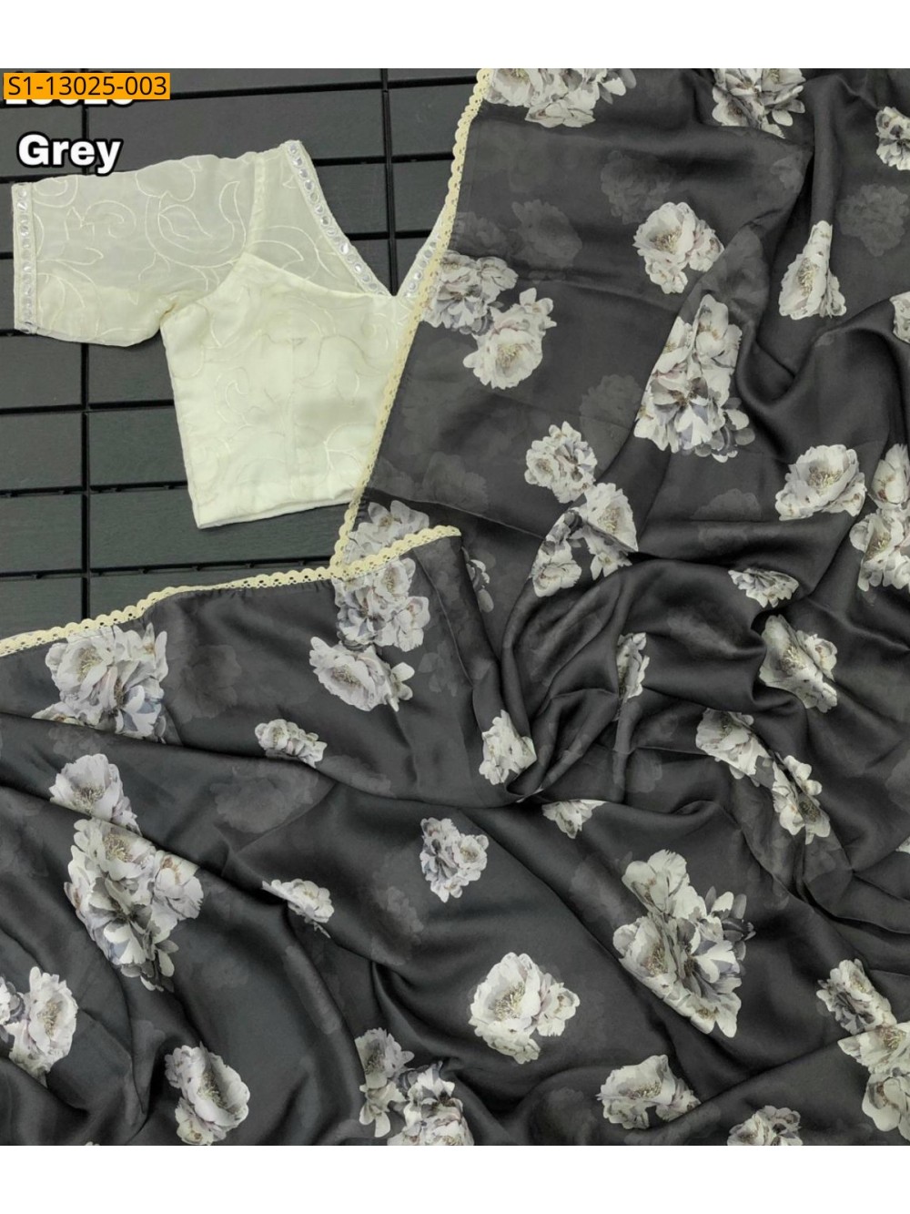 Soft & smooth satin Georgette sarees