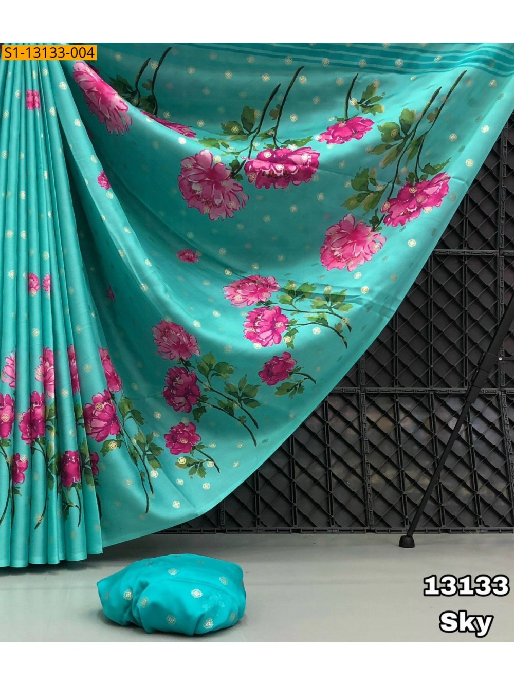 Satin Georgette Saree