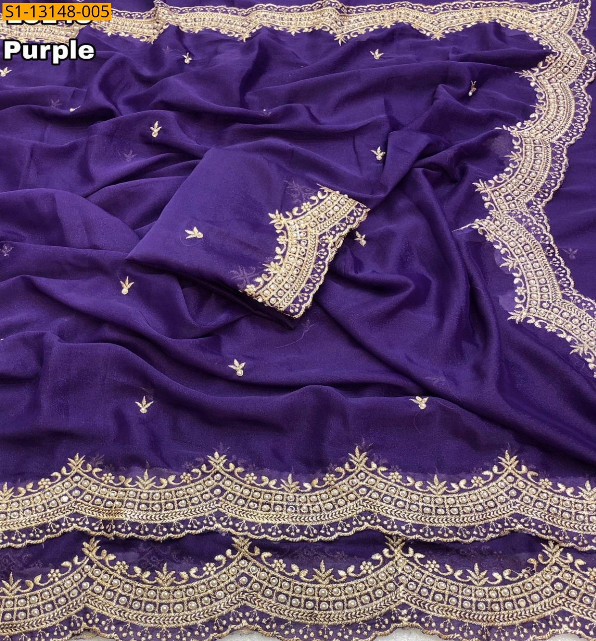 Star Georgette Saree