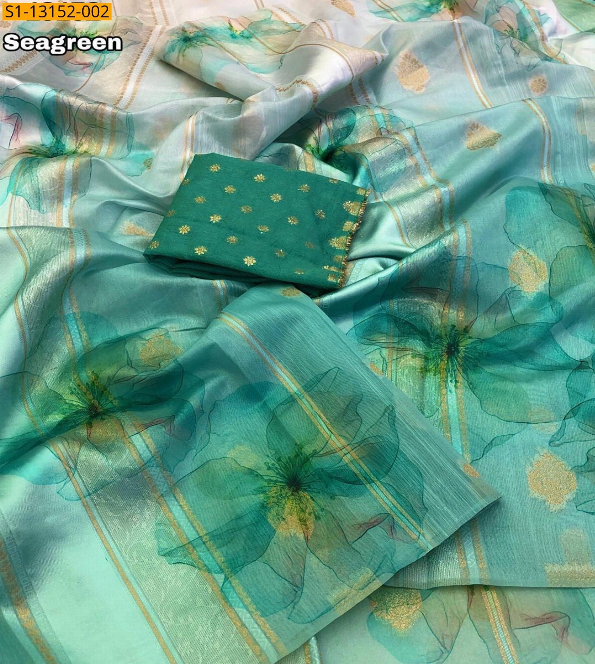 Tissue Silk Designer Saree