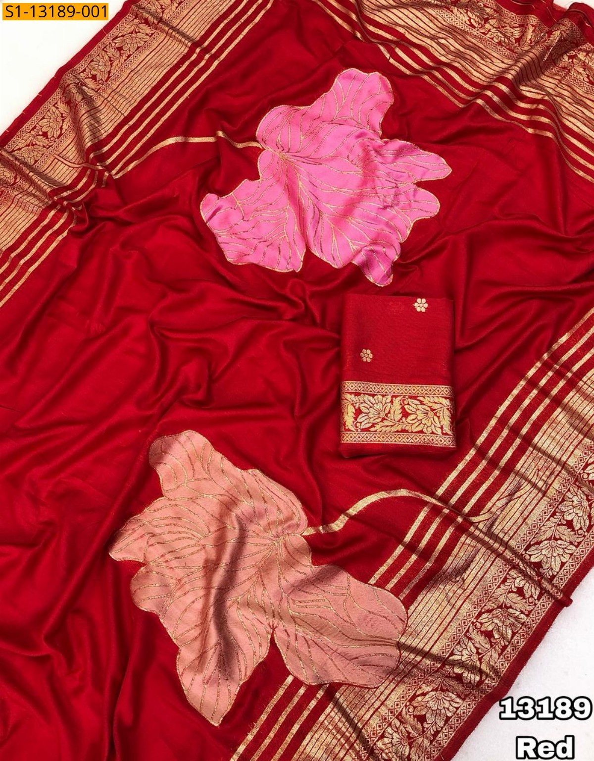 Soft Viscos Hand Dyed Saree