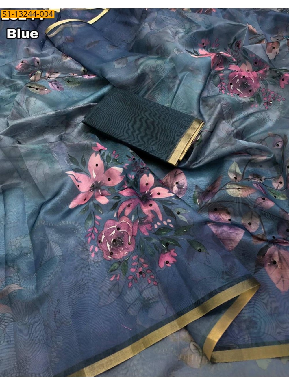 Fancy Soft Organza Saree