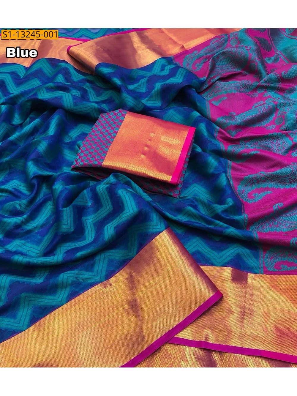 Fancy Muslin Silk  Saree