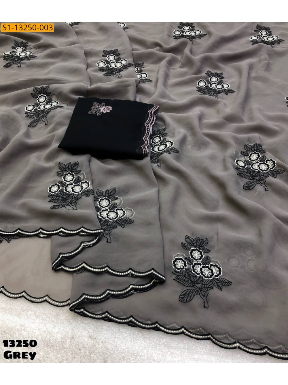 Fancy Faux Georgette Saree