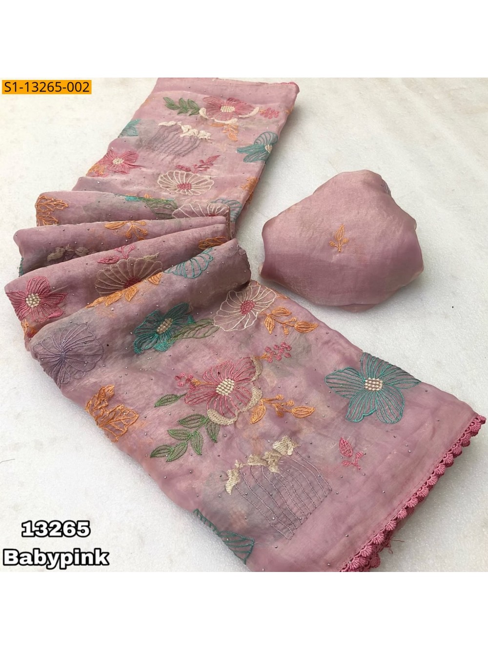 Baby Pink Fancy Soft and Smooth Space Silk Sarees Baby Pink Fancy Soft and Smooth Space Silk Sarees