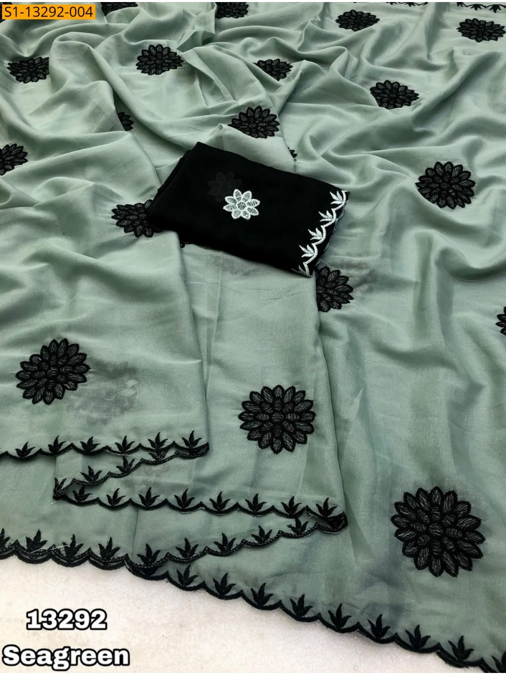 Fancy Star Georgette Saree