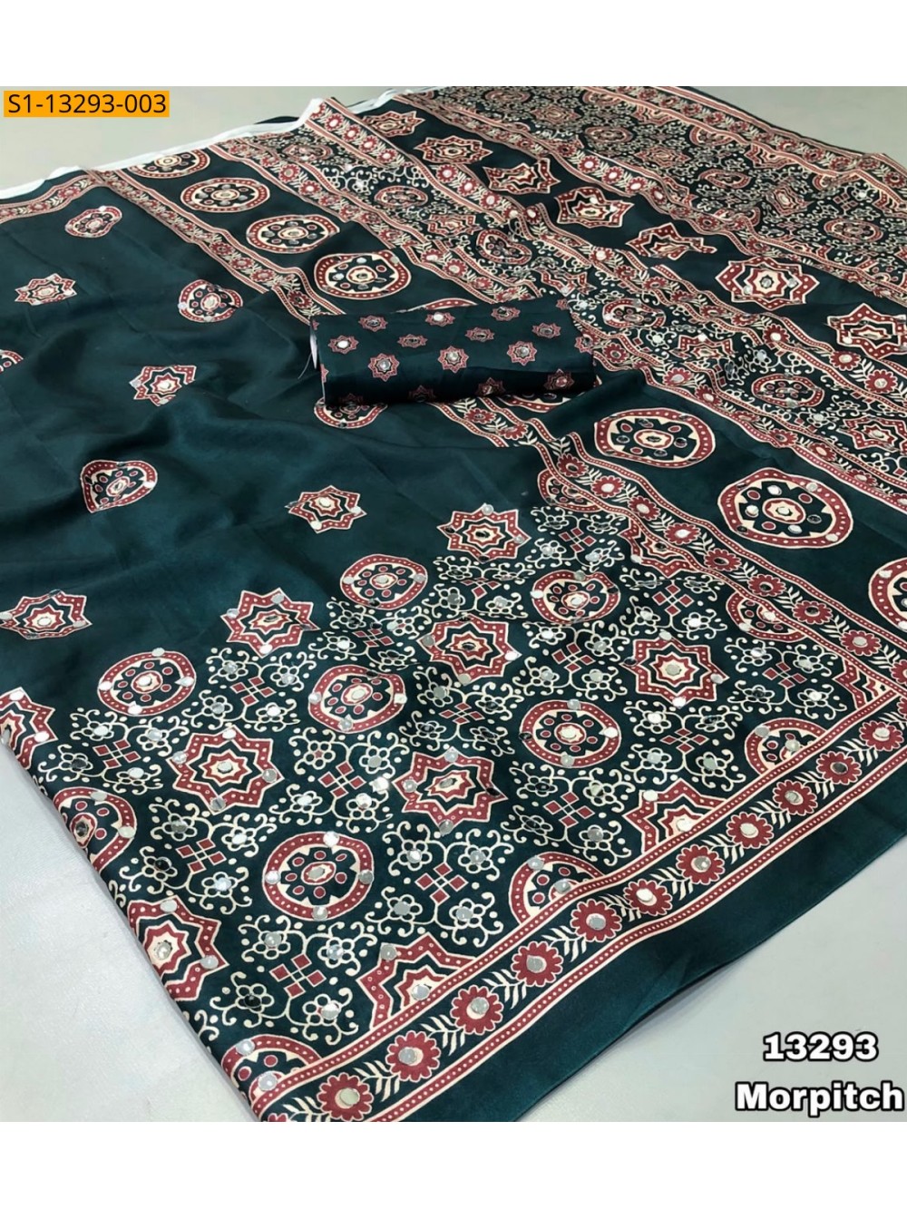 Fancy Satin Crape Silk Sarees