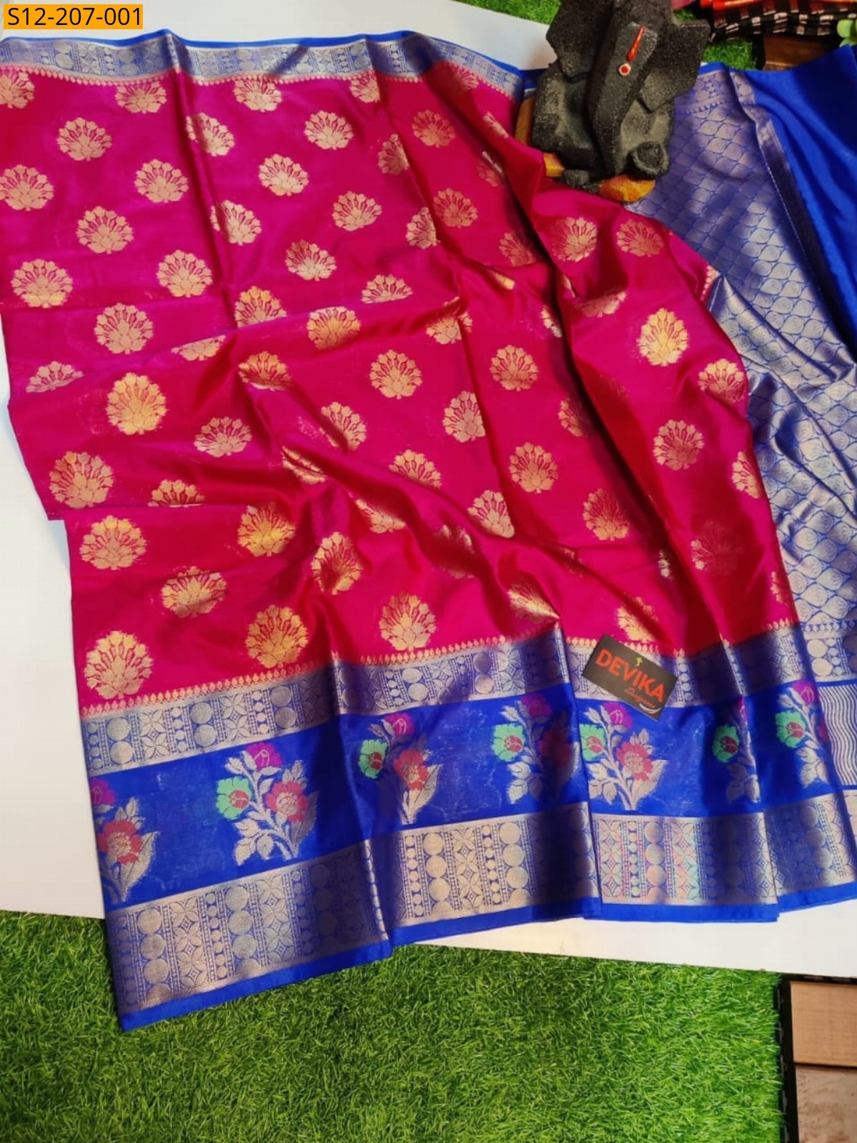 Red Banarasi soft  silk Sarees