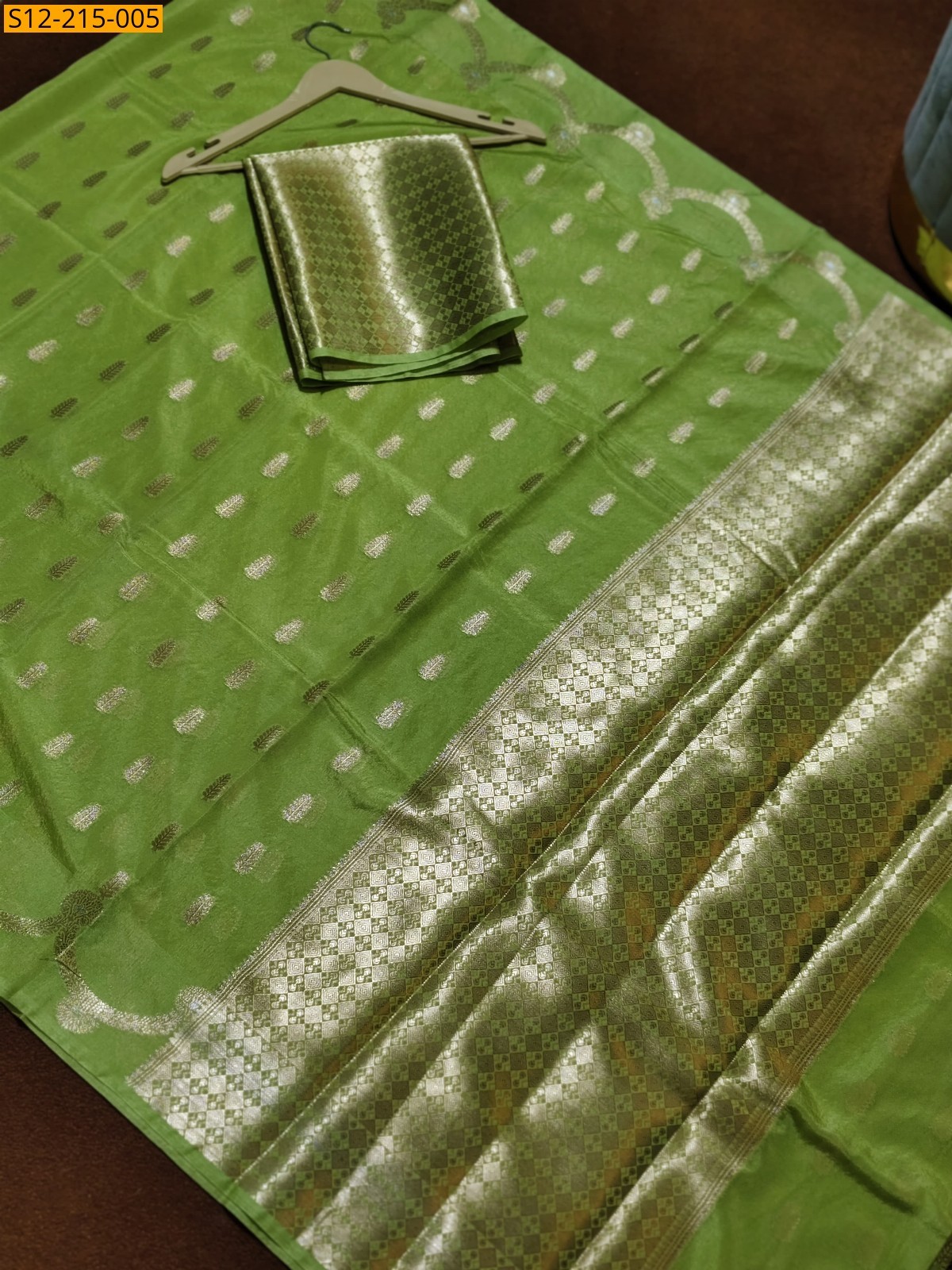 Green Fancy viscose georgette Sarees