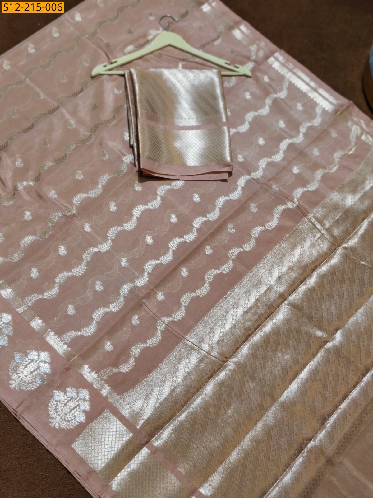 Light Brown Fancy viscose georgette Sarees
