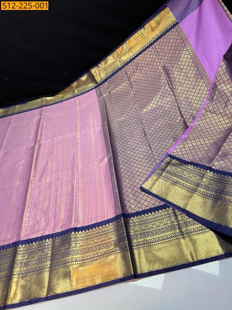 Pink  Banarasi tissue soft silk Sarees